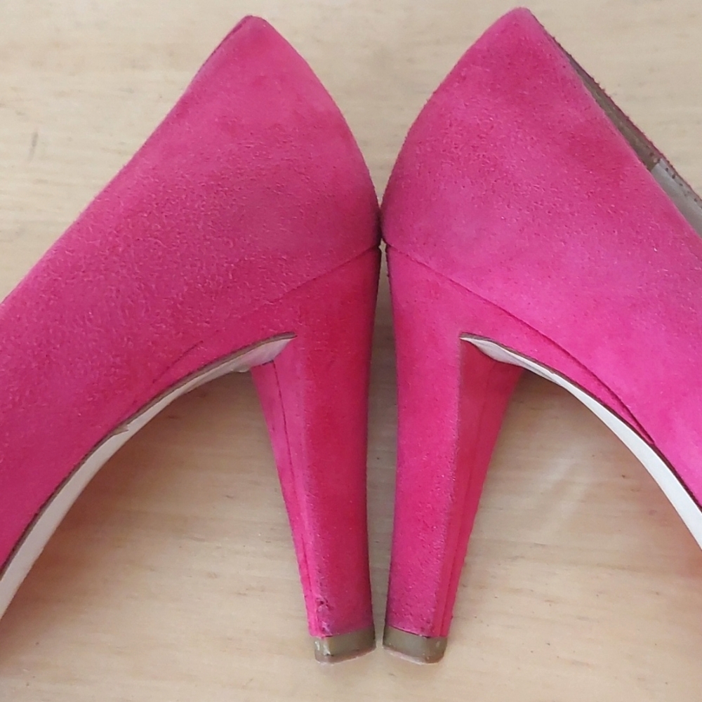 Miu Miu pink suede leather Heel shoes - Picture 12 of 15
